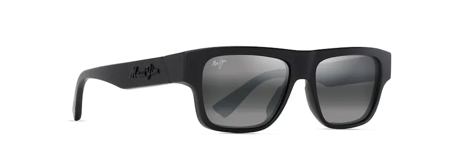 Occhiali da sole Maui Jim Kokua Nero opaco Polarized - Pistilleria