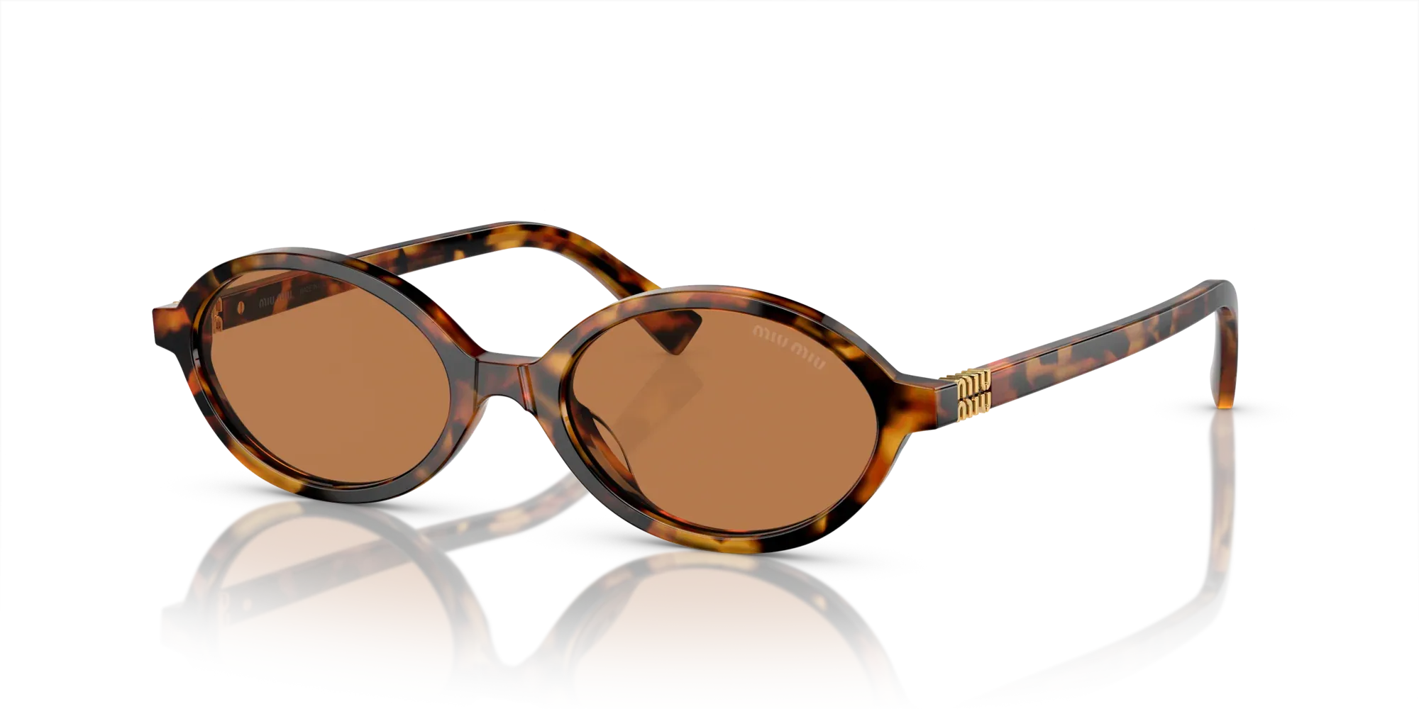 Occhiali da sole Miu Miu MU 04ZS 19P2Z1 - Havana chiaro - Pistilleria