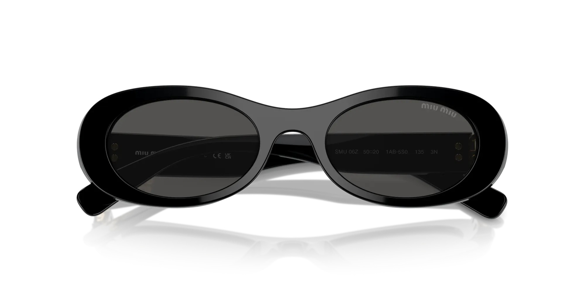 Occhiali da sole Miu Miu MU 06ZS 1AB5S0 - Nero - Pistilleria