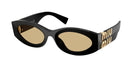 Occhiali da sole Miu Miu MU 11WS 16K10R - Nero - Pistilleria