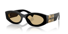 Occhiali da sole Miu Miu MU 11WS 16K10R - Nero - Pistilleria