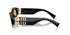 Occhiali da sole Miu Miu MU 11WS 16K10R - Nero - Pistilleria