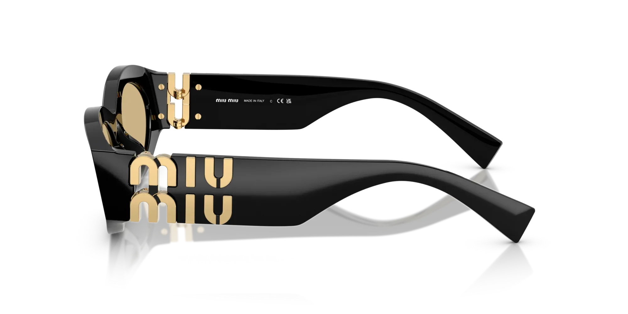 Occhiali da sole Miu Miu MU 11WS 16K10R - Nero - Pistilleria