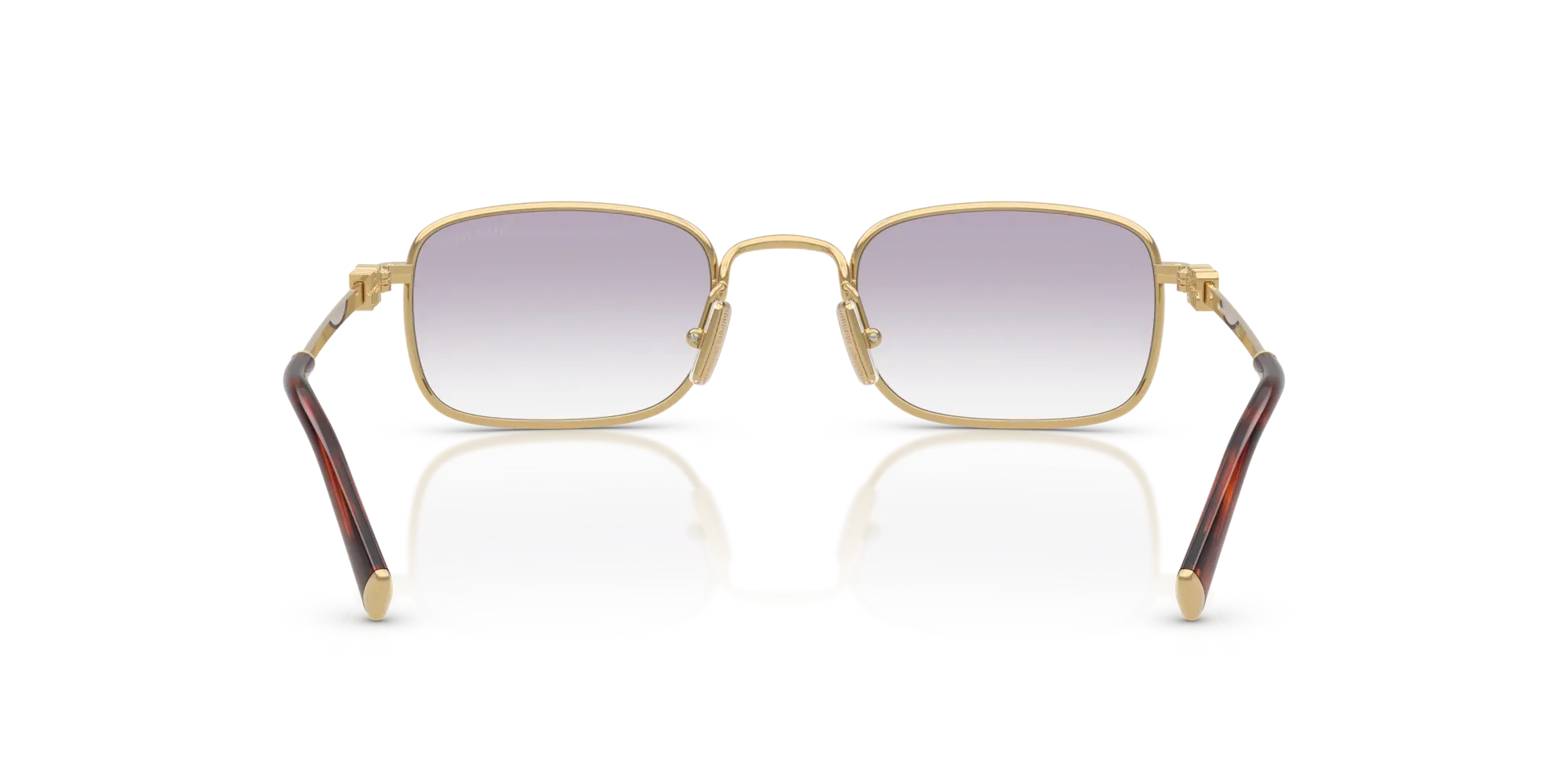 Occhiali da sole Miu Miu MU A53S 5AK04O - Oro - Pistilleria