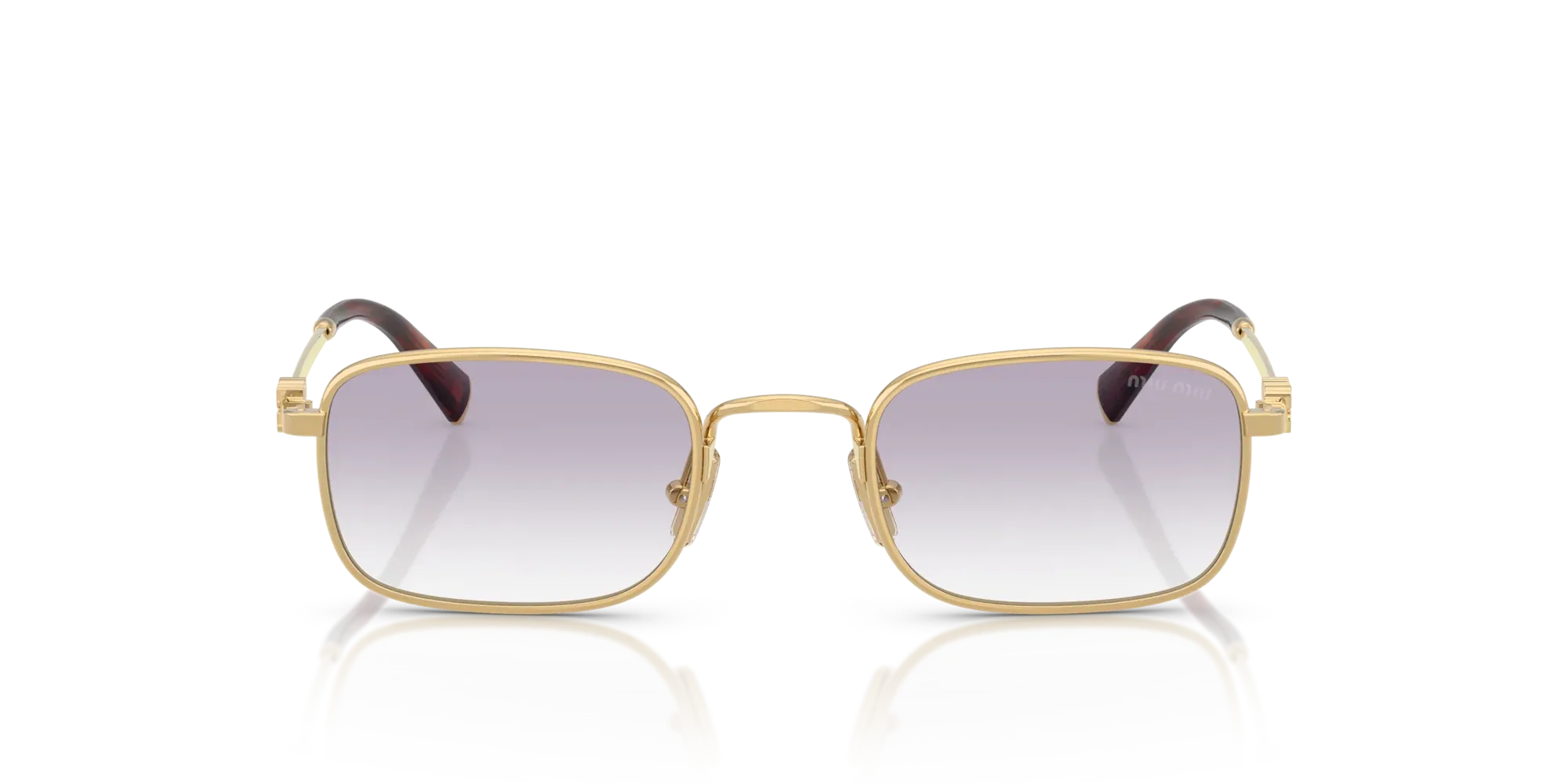 Occhiali da sole Miu Miu MU A53S 5AK04O - Oro - Pistilleria