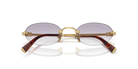 Occhiali da sole Miu Miu MU A54S 5AK04O Oro - Pistilleria