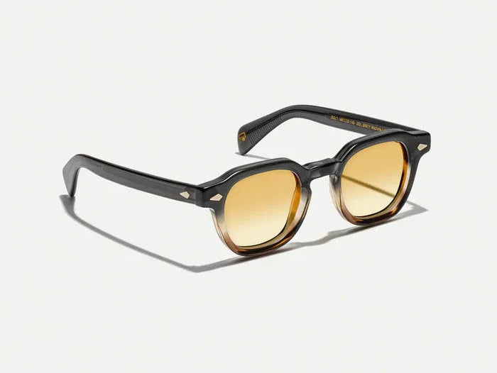 Occhiali da sole Moscot Dolt Black Gray-brown fade - Pistilleria