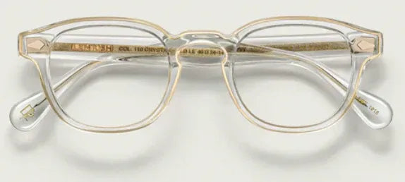 Occhiali da sole Moscot Lemtosh 110 Crystal/Gold Edizione Limitata - Pistilleria