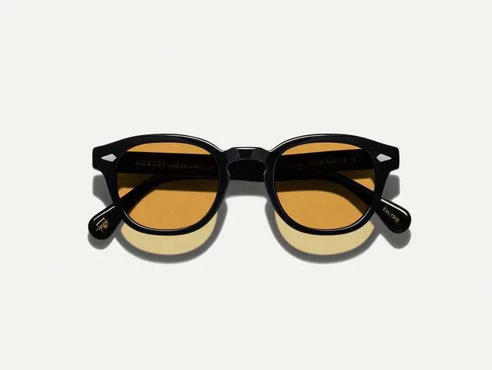 Occhiali da sole Moscot Lemtosh Black Amber - Pistilleria