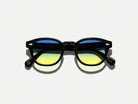 Occhiali da sole Moscot Lemtosh Black Aqua Sunrise - Pistilleria