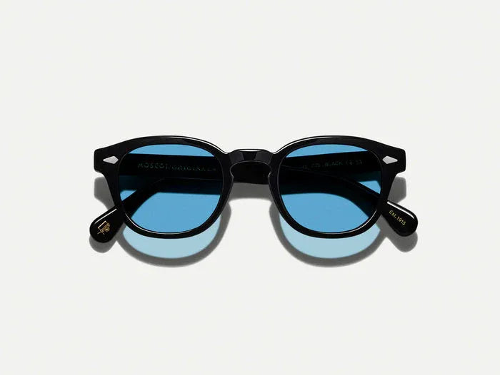 Occhiali da sole Moscot Lemtosh Black Celebrity Blue - Pistilleria