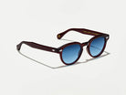 Occhiali da sole Moscot Maydela Burgundy Denim Blue - Pistilleria