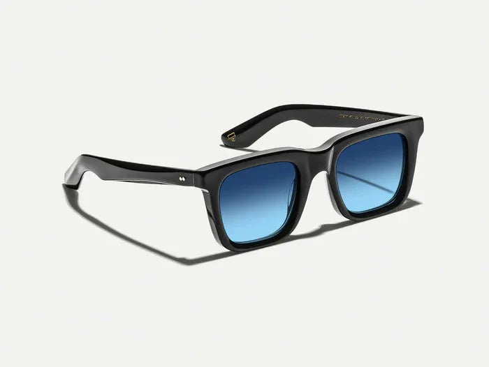 Occhiali da sole Moscot Rizik Black Denim Blue - Pistilleria