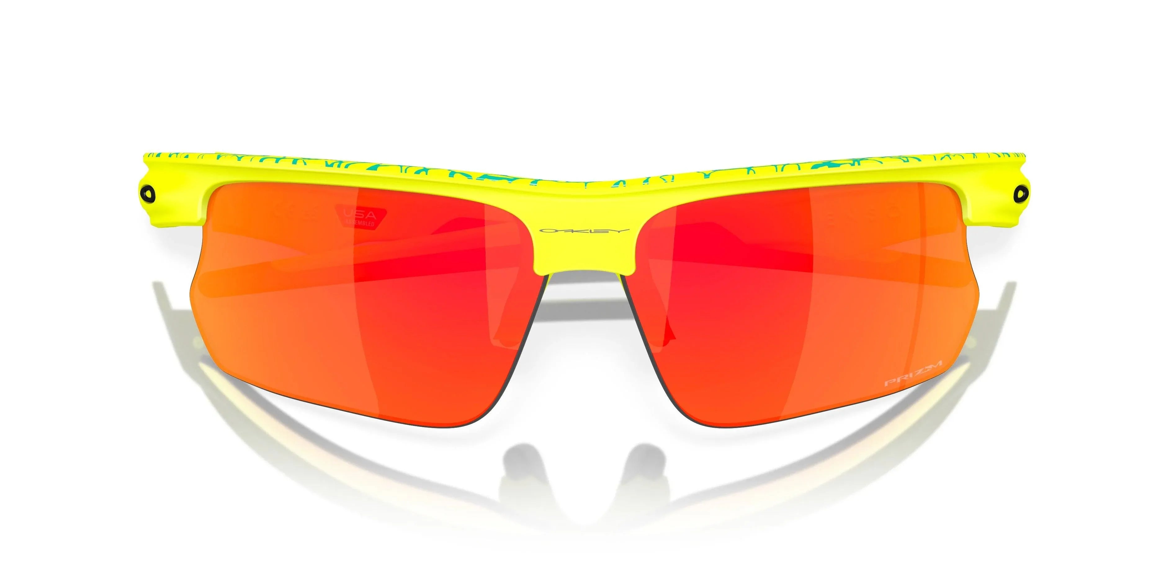 Occhiali da sole Olimpiadi Parigi 2024 Oakley Bisphaera OO9400 Matte tennis ball yellow - Pistilleria