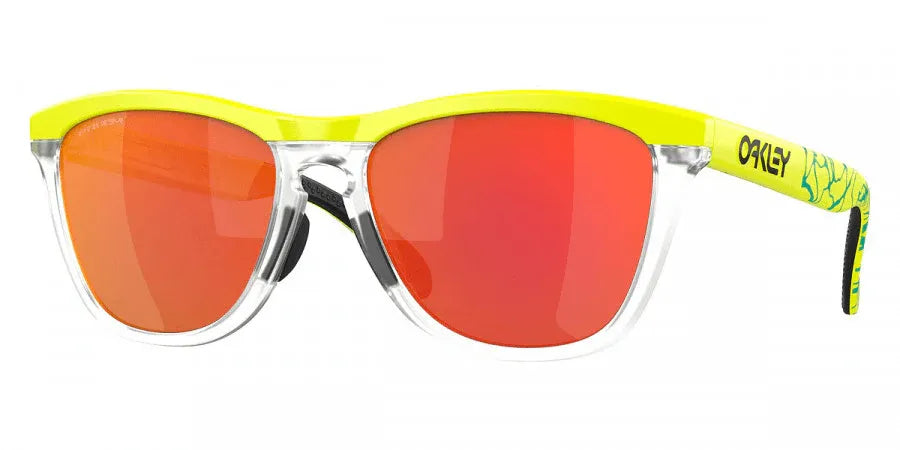 Occhiali da sole Olimpiadi Parigi 2024 Oakley Frogskins Inner Spark Range Prizm Ruby - Pistilleria