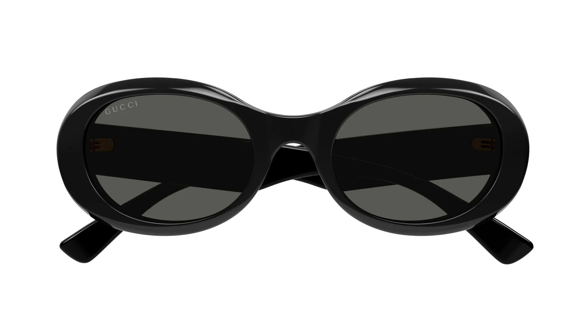 Occhiali da sole ovali da donna Gucci GG1587S 001 - Pistilleria