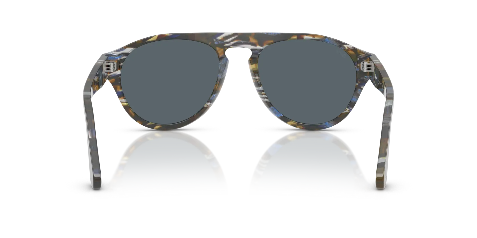 Occhiali da sole Persol PO3370S 1222/R5 - Grigio frost/blu nautical - Pistilleria