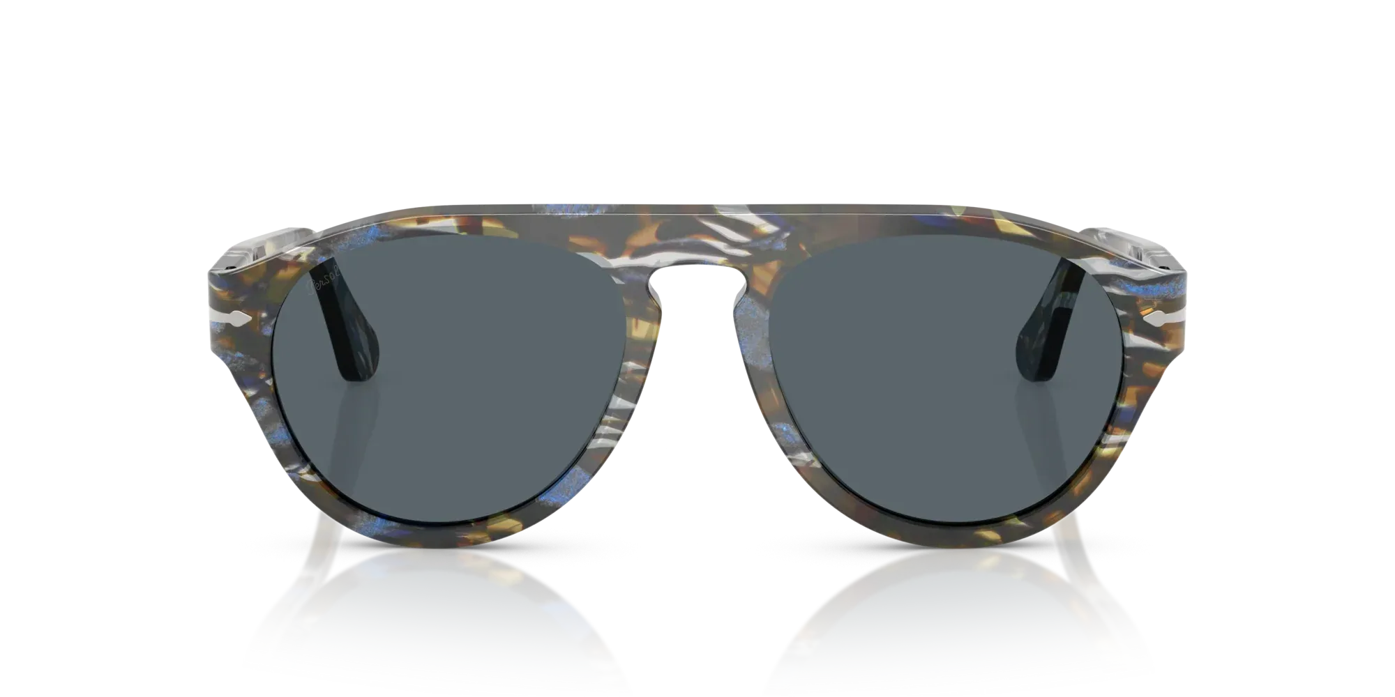 Occhiali da sole Persol PO3370S 1222/R5 - Grigio frost/blu nautical - Pistilleria