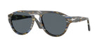 Occhiali da sole Persol PO3370S 1222/R5 - Grigio frost/blu nautical - Pistilleria