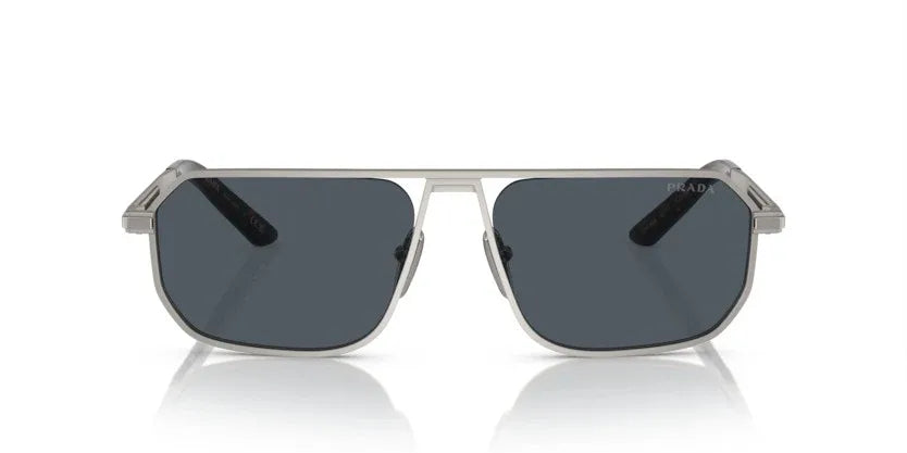 Occhiali da sole Prada PR A53S 7CQ09T - Gunmetal opaco - Pistilleria