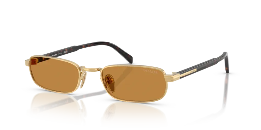 Occhiali da sole Prada PR B54S 5AK50P - Oro - Pistilleria