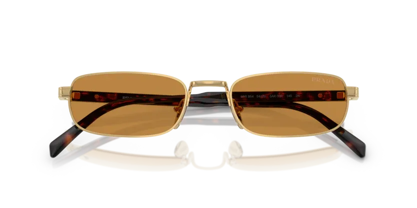 Occhiali da sole Prada PR B54S 5AK50P - Oro - Pistilleria