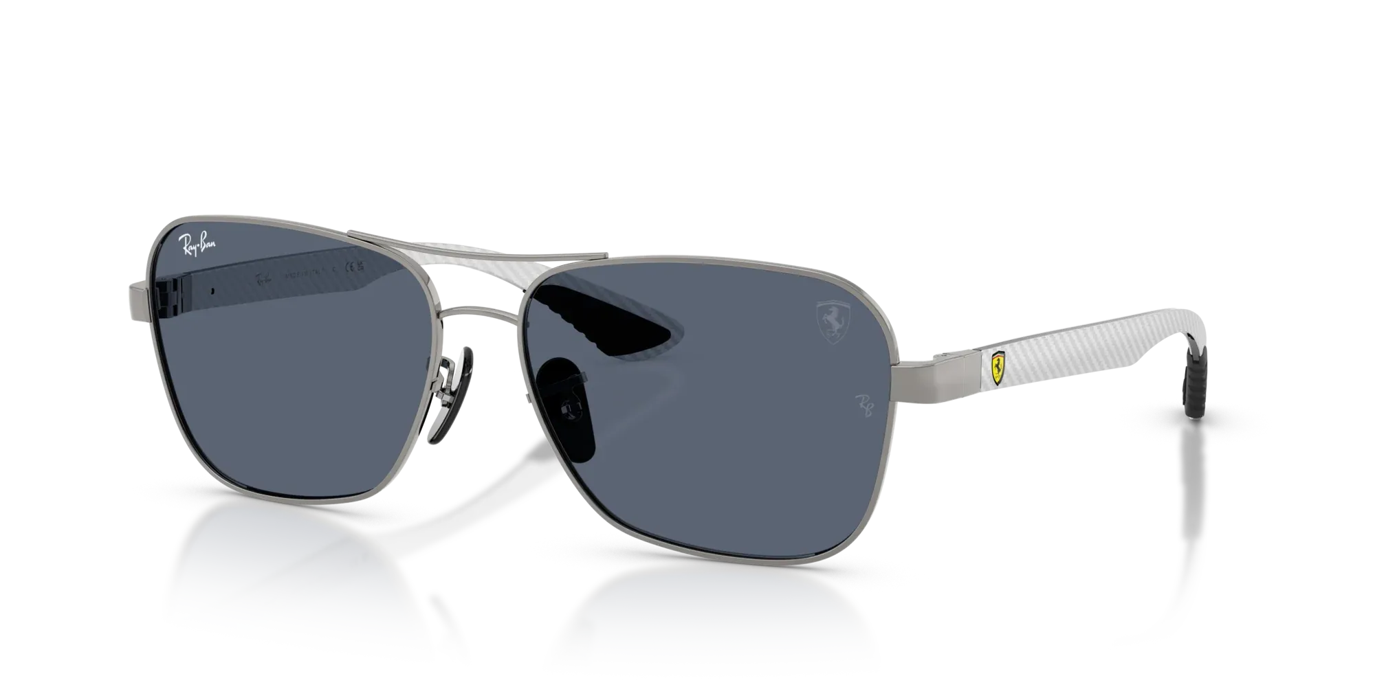 Occhiali da sole Ray-Ban collezione Ferrari RB8336M F11687 - Gunmetal - Pistilleria