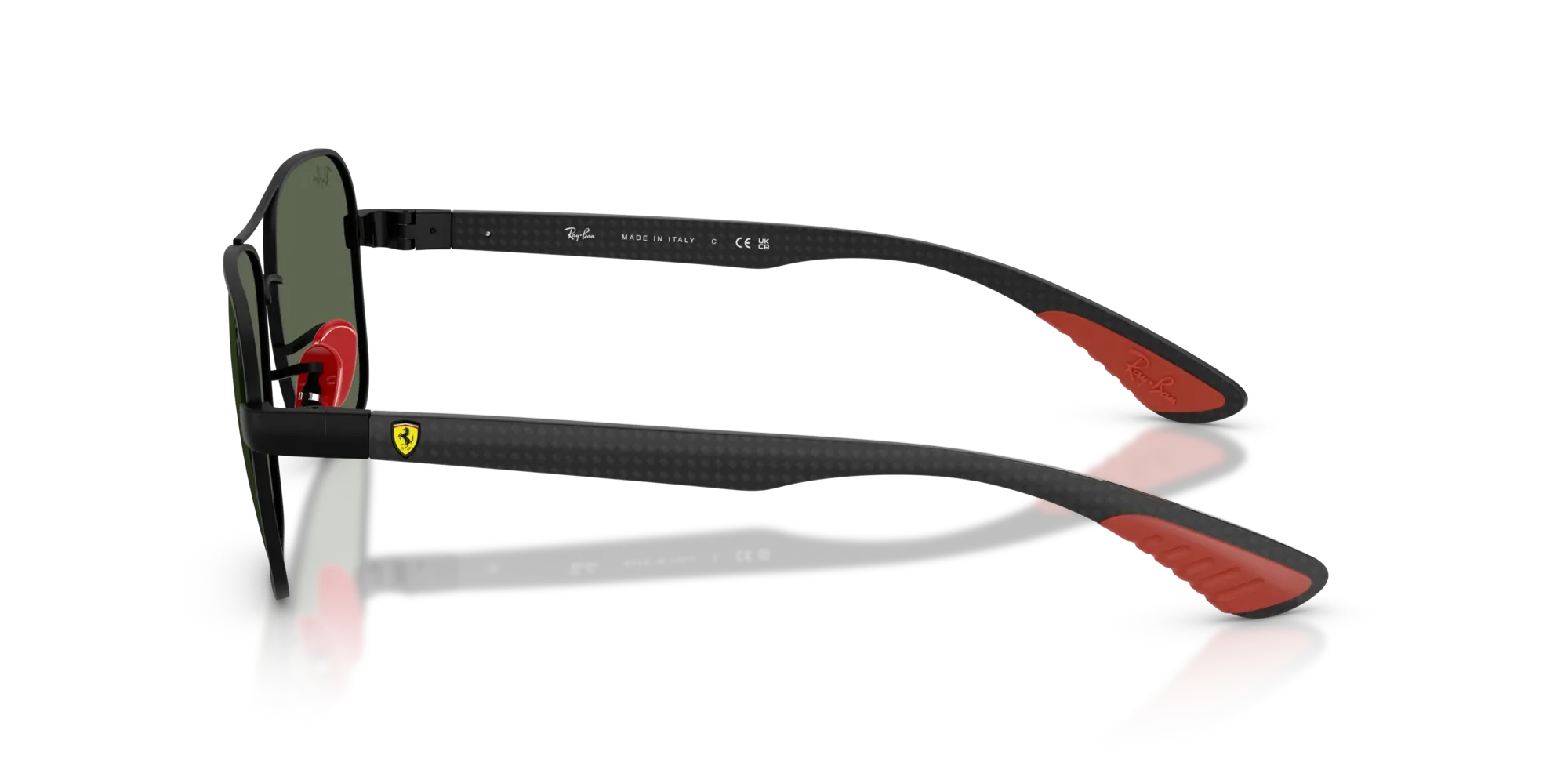 Occhiali da sole Ray-Ban Ferrari RB8336M F00271 Nero opaco - Pistilleria