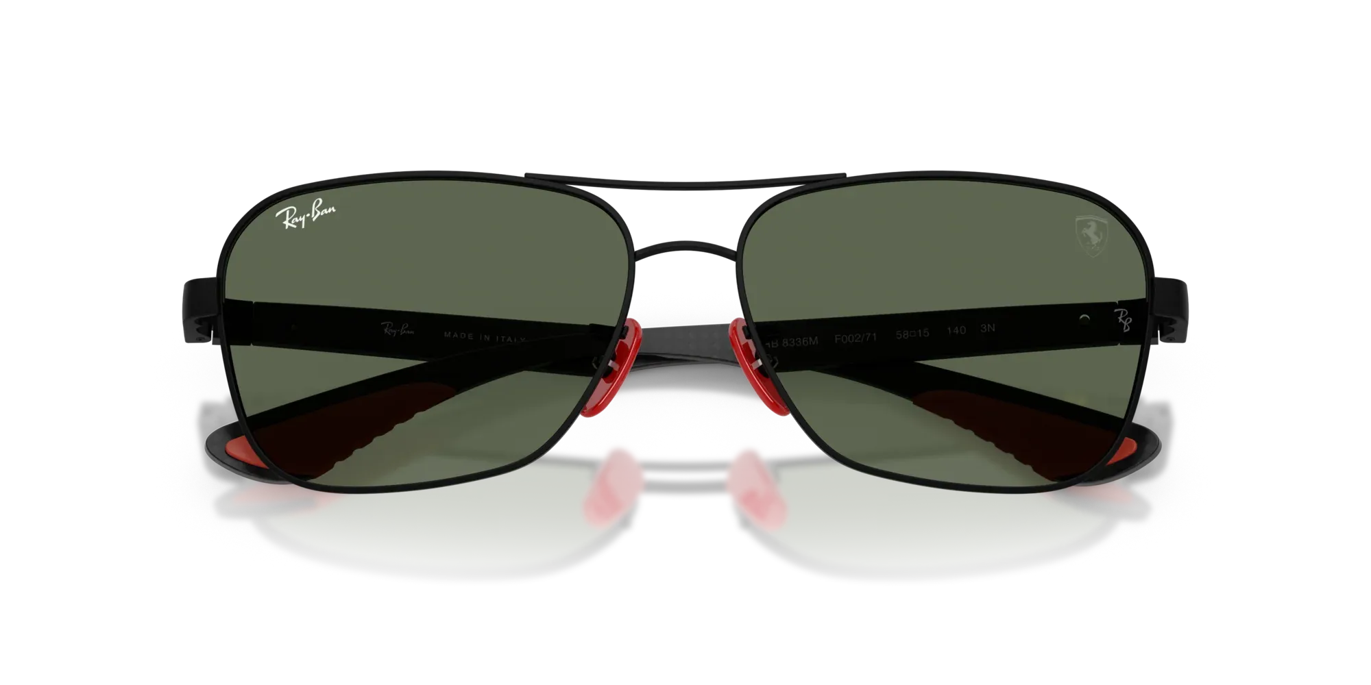 Occhiali da sole Ray-Ban Ferrari RB8336M F00271 Nero opaco - Pistilleria