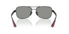 Occhiali da sole Ray-Ban Ferrari RB8336M F1186P Nero opaco - Pistilleria