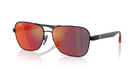 Occhiali da sole Ray-Ban Ferrari RB8336M F1186P Nero opaco - Pistilleria