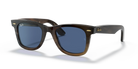 Occhiali da sole Ray-Ban in corno RB2140CO Wayfarer 921580 Havana chiaro Edizione Limitata - Pistilleria