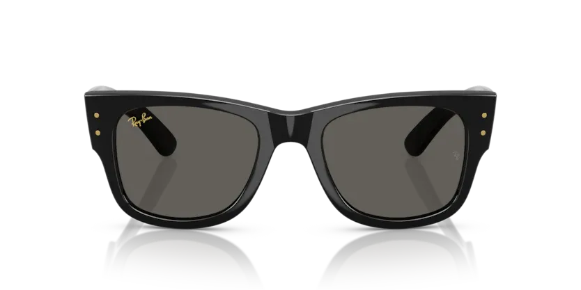 Occhiali da sole Ray-Ban RB0840S - 6826J5 - Nero Mega wayfarer Blacked Out Collection - Pistilleria