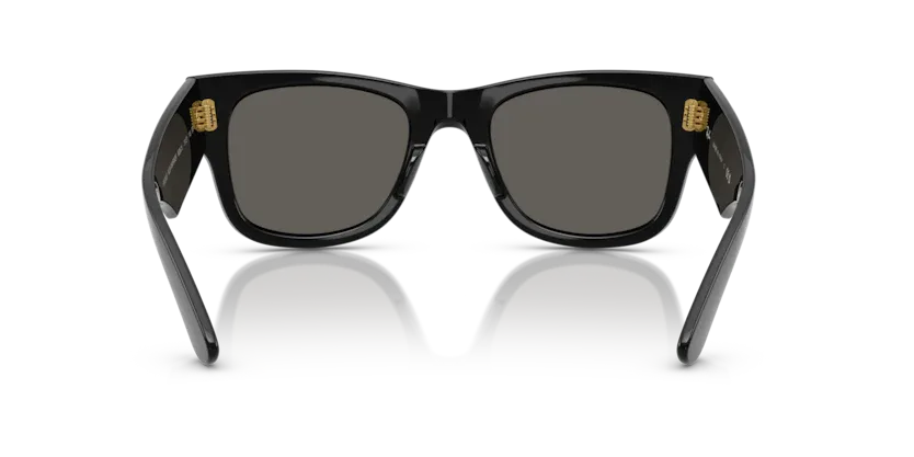 Occhiali da sole Ray-Ban RB0840S - 6826J5 - Nero Mega wayfarer Blacked Out Collection - Pistilleria