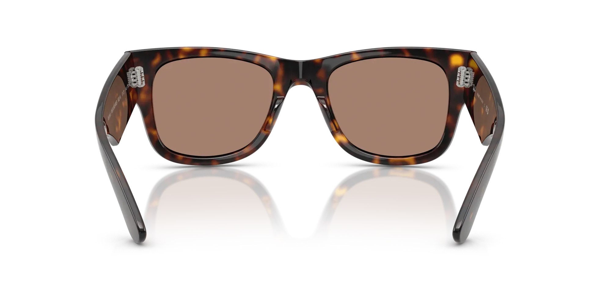 Occhiali da sole Ray-Ban RB0840S Mega wayfarer 902/1A Havana - Pistilleria