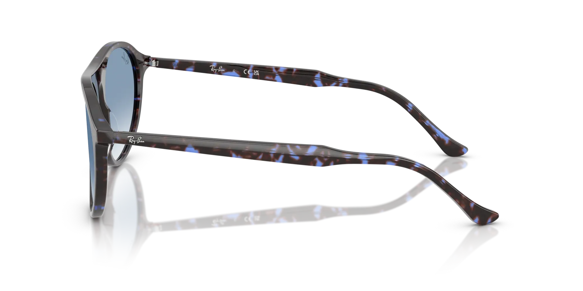 Occhiali da sole Ray-Ban RB2215 14303F Havana blu tartarugato - Pistilleria