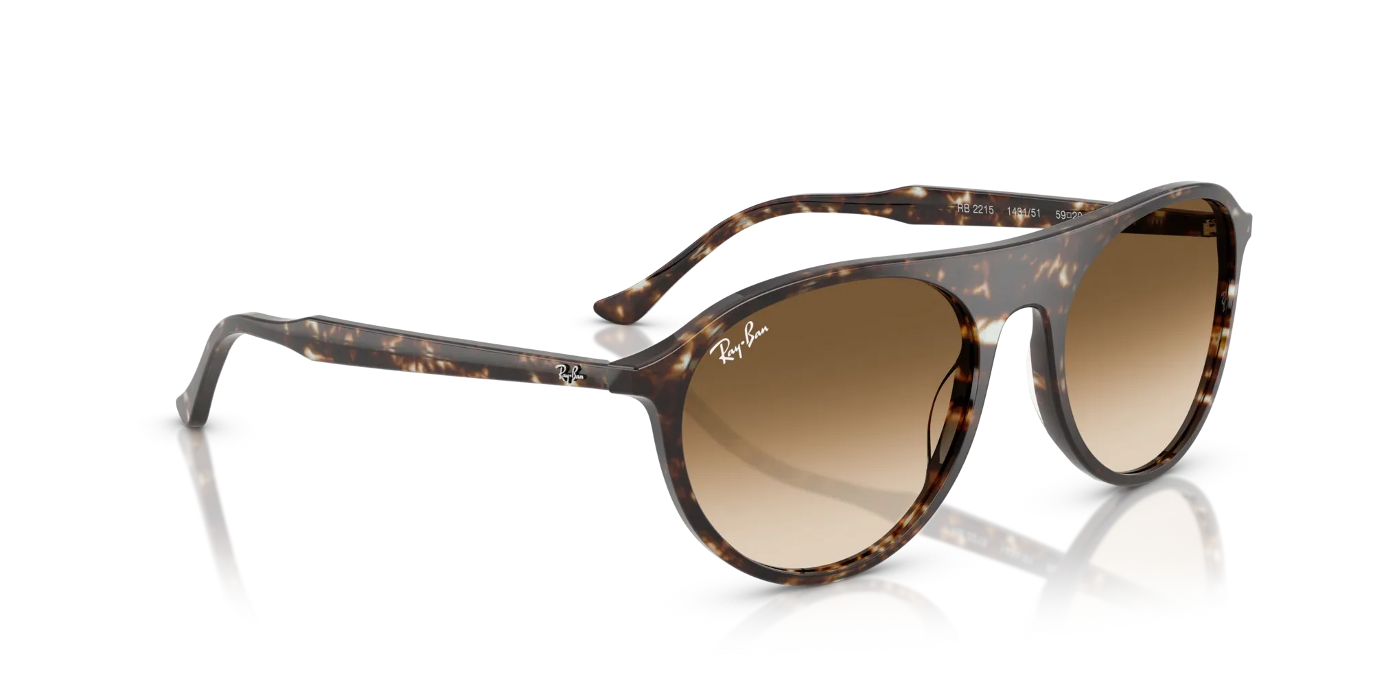 Occhiali da sole Ray-Ban RB2215 143151 Giallo havana tartarugato - Pistilleria