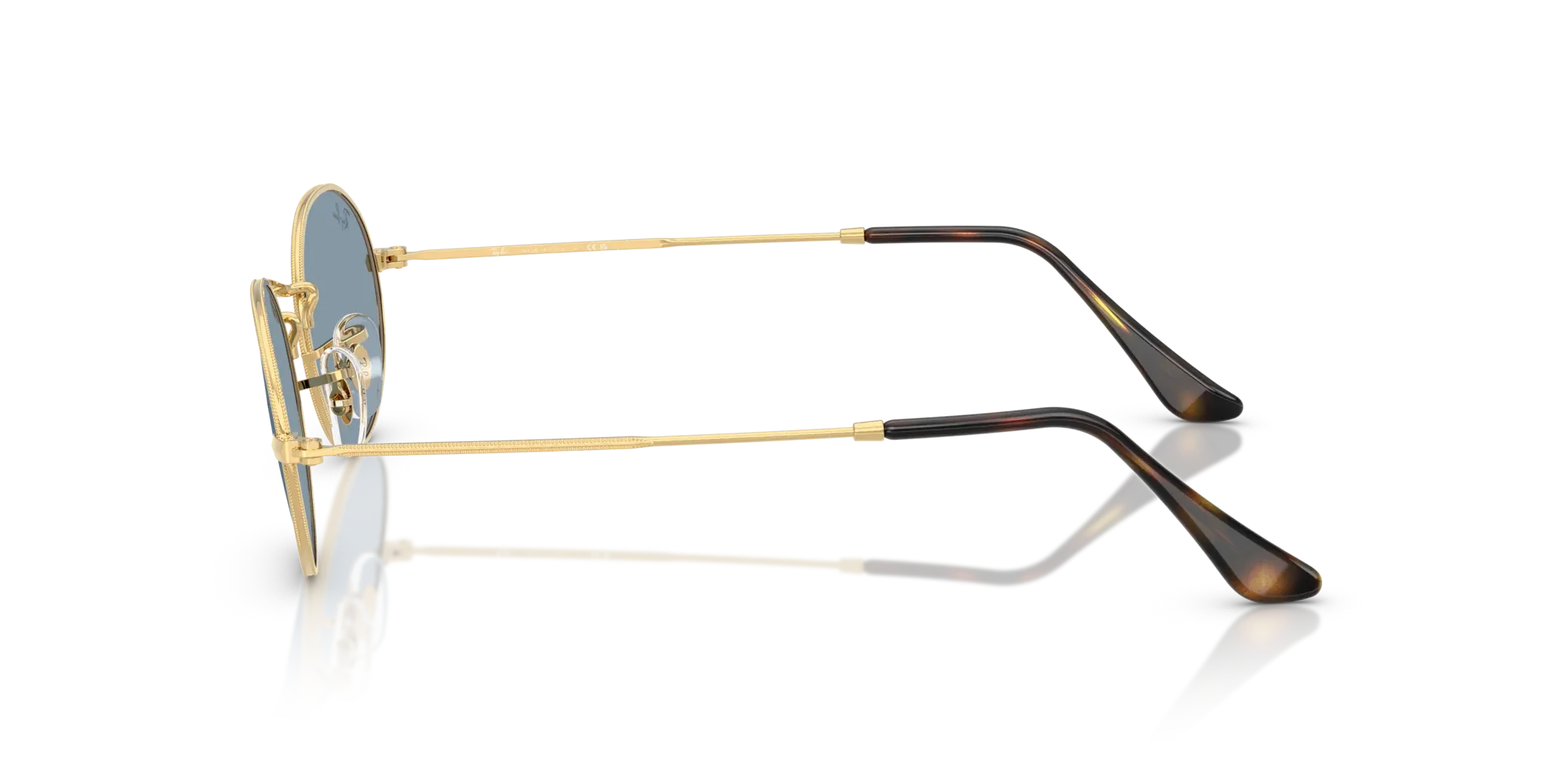 Occhiali da sole Ray-Ban RB3547 Oval 001/56 Oro arista - Pistilleria