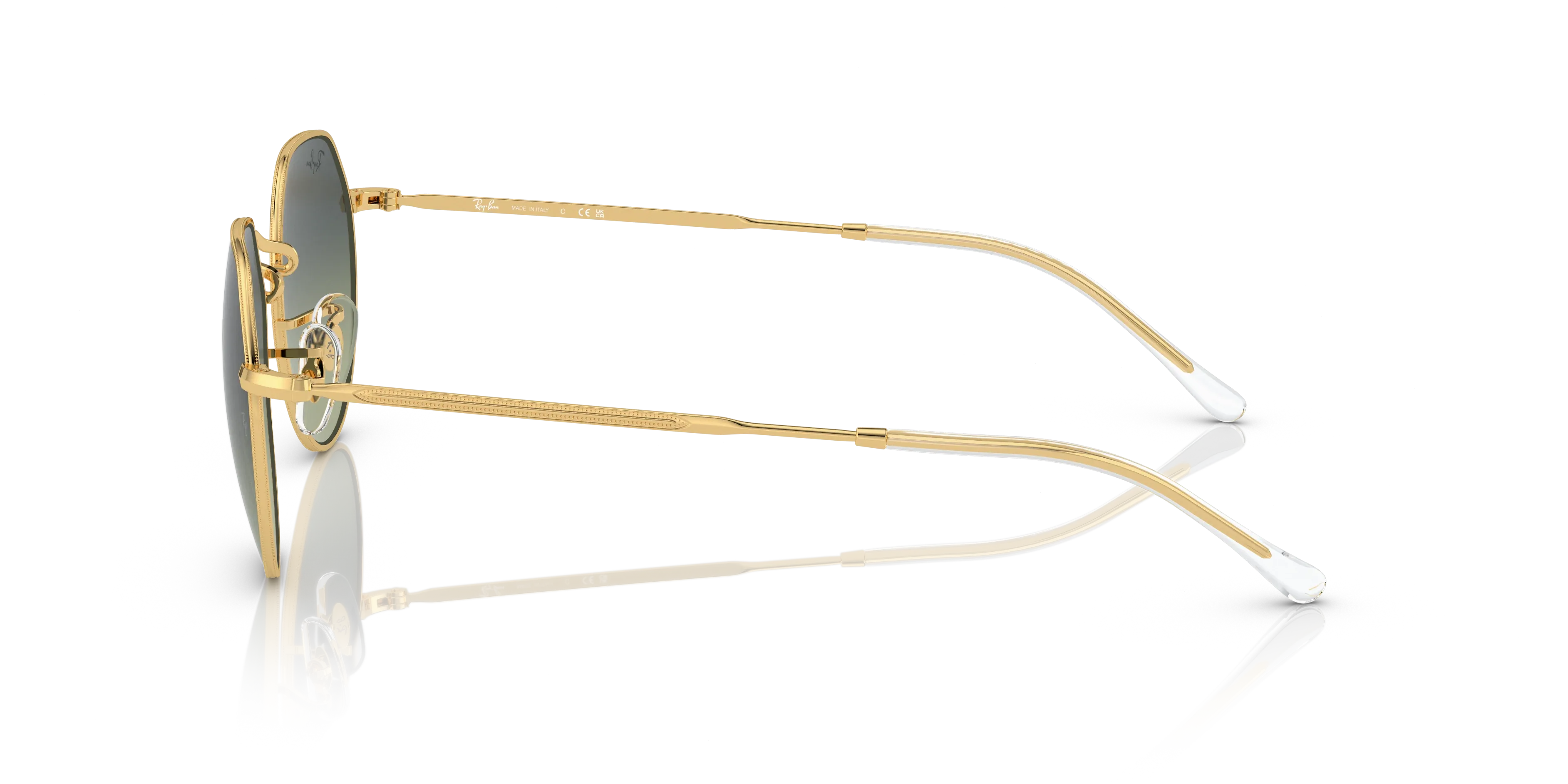 Occhiali da sole Ray-Ban RB3565 Jack 001/BH Oro arista - Pistilleria