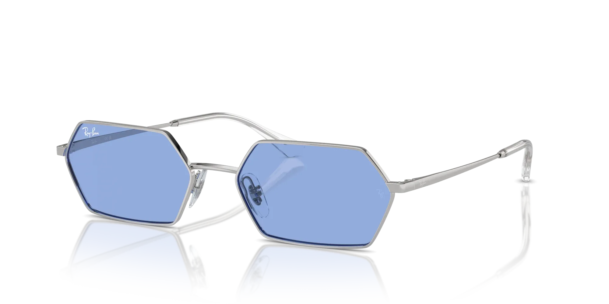 Occhiali da sole Ray-Ban RB3728 Yevi 003/80 Argento - Pistilleria