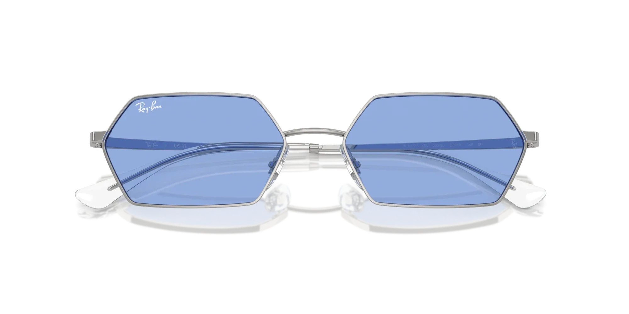 Occhiali da sole Ray-Ban RB3728 Yevi 003/80 Argento - Pistilleria