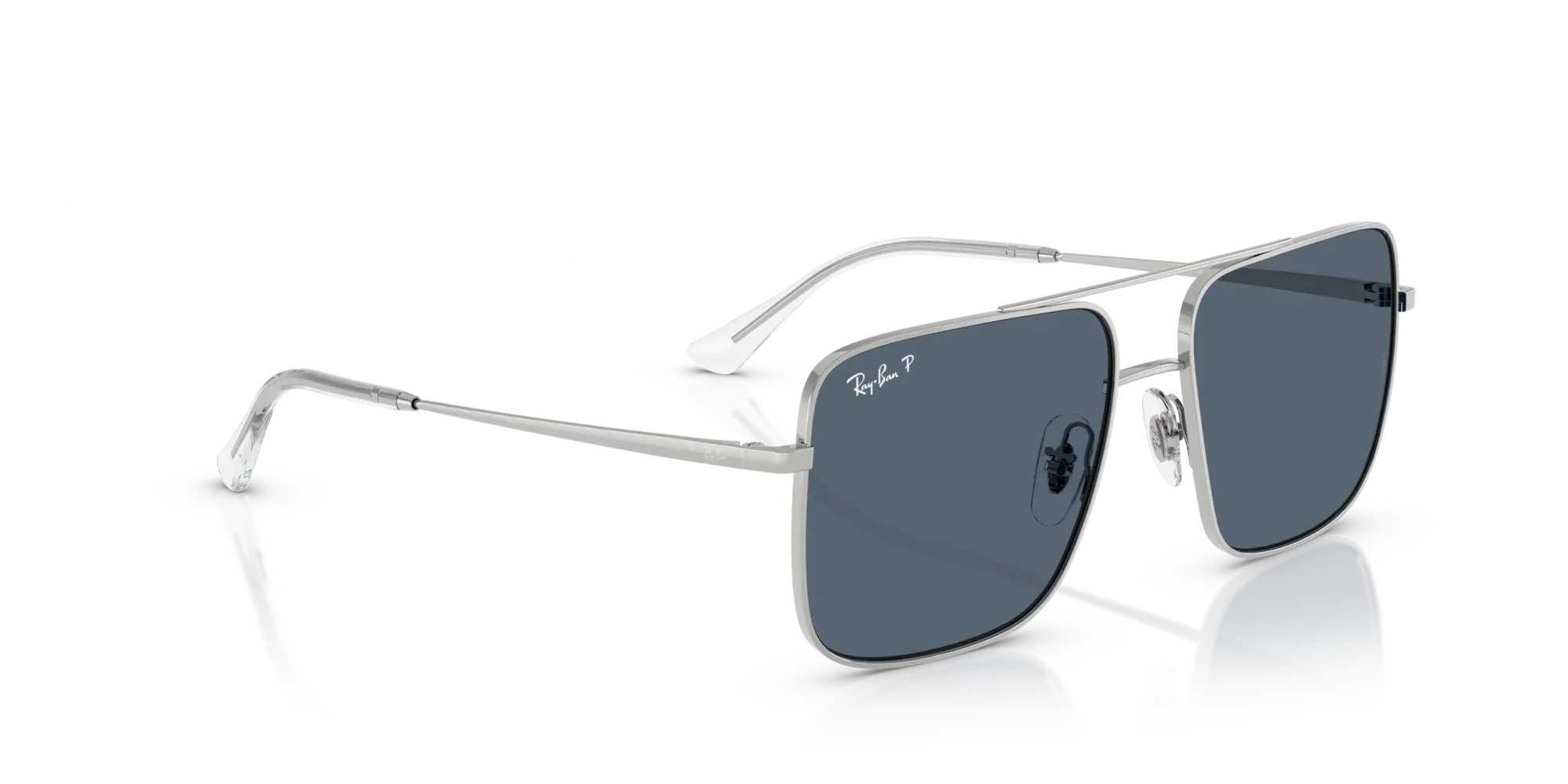 Occhiali da sole Ray-Ban RB3758 Ari 003/2V Argento Polarizzati - Pistilleria