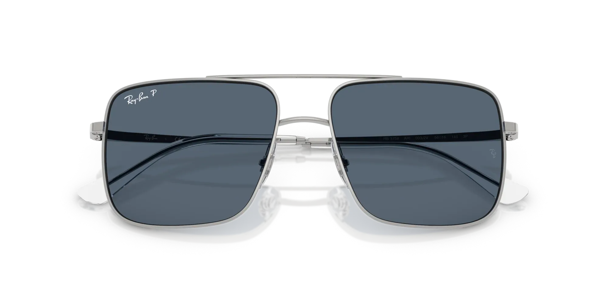 Occhiali da sole Ray-Ban RB3758 Ari 003/2V Argento Polarizzati - Pistilleria