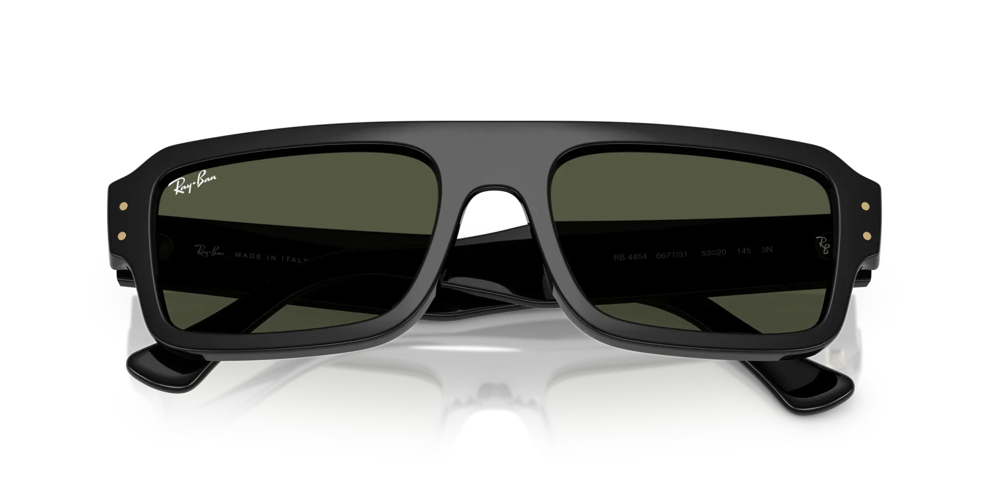 Occhiali da sole Ray-Ban RB4454 Lukas 667731 Nero - Pistilleria