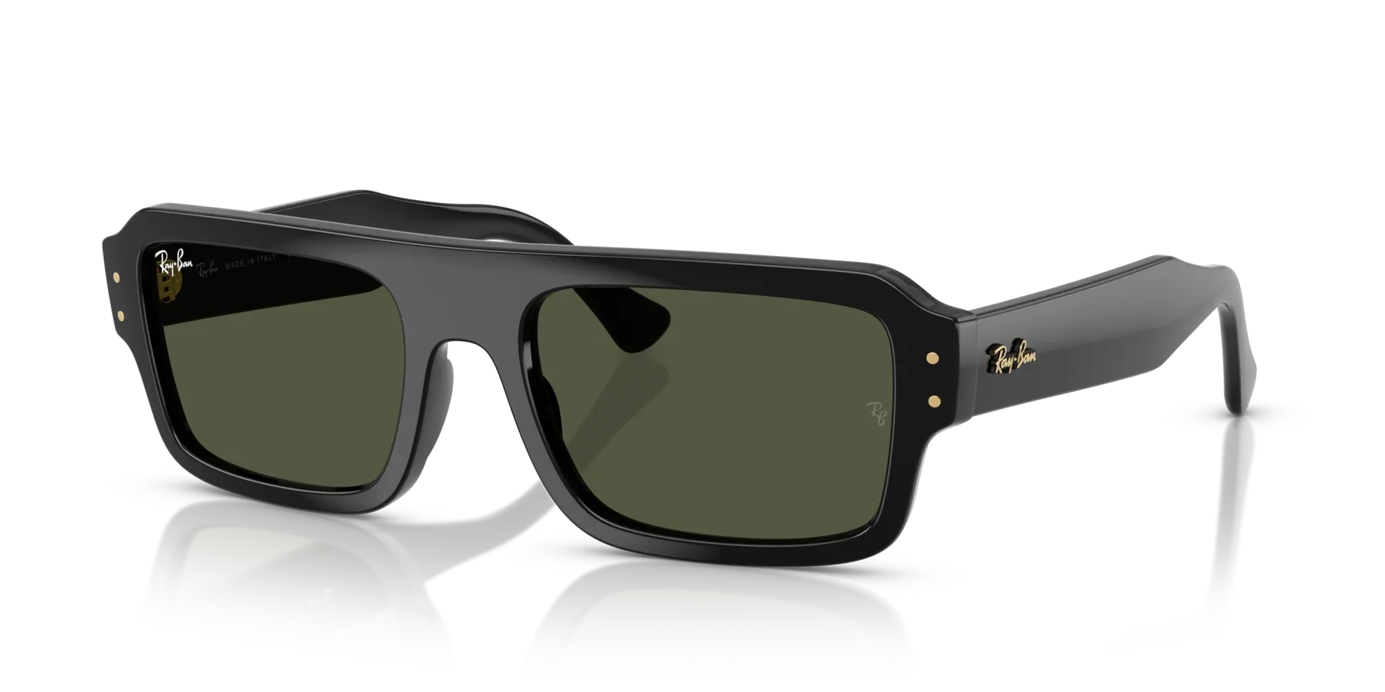 Occhiali da sole Ray-Ban RB4454 Lukas 667731 Nero - Pistilleria