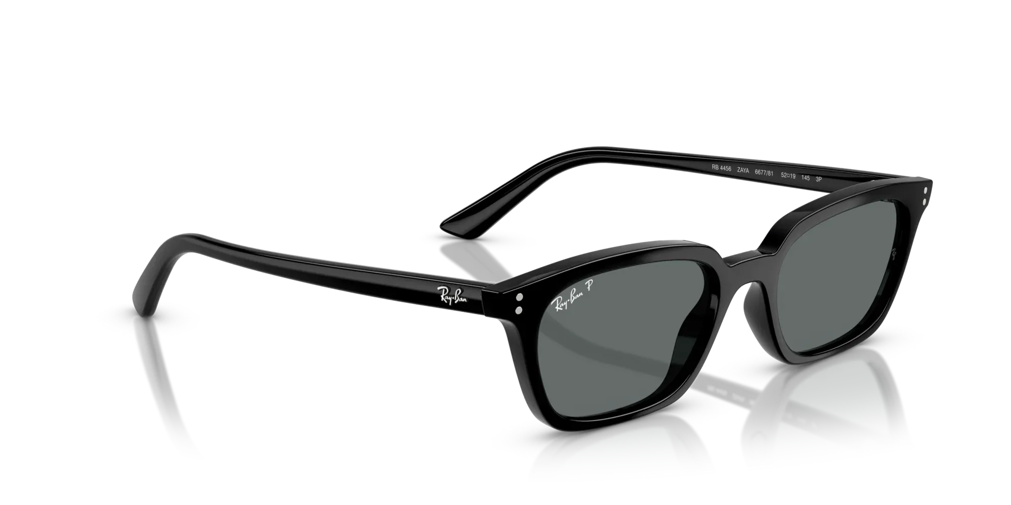 Occhiali da sole Ray-Ban RB4456 Zaya 667781 Nero Polarizzati - Pistilleria