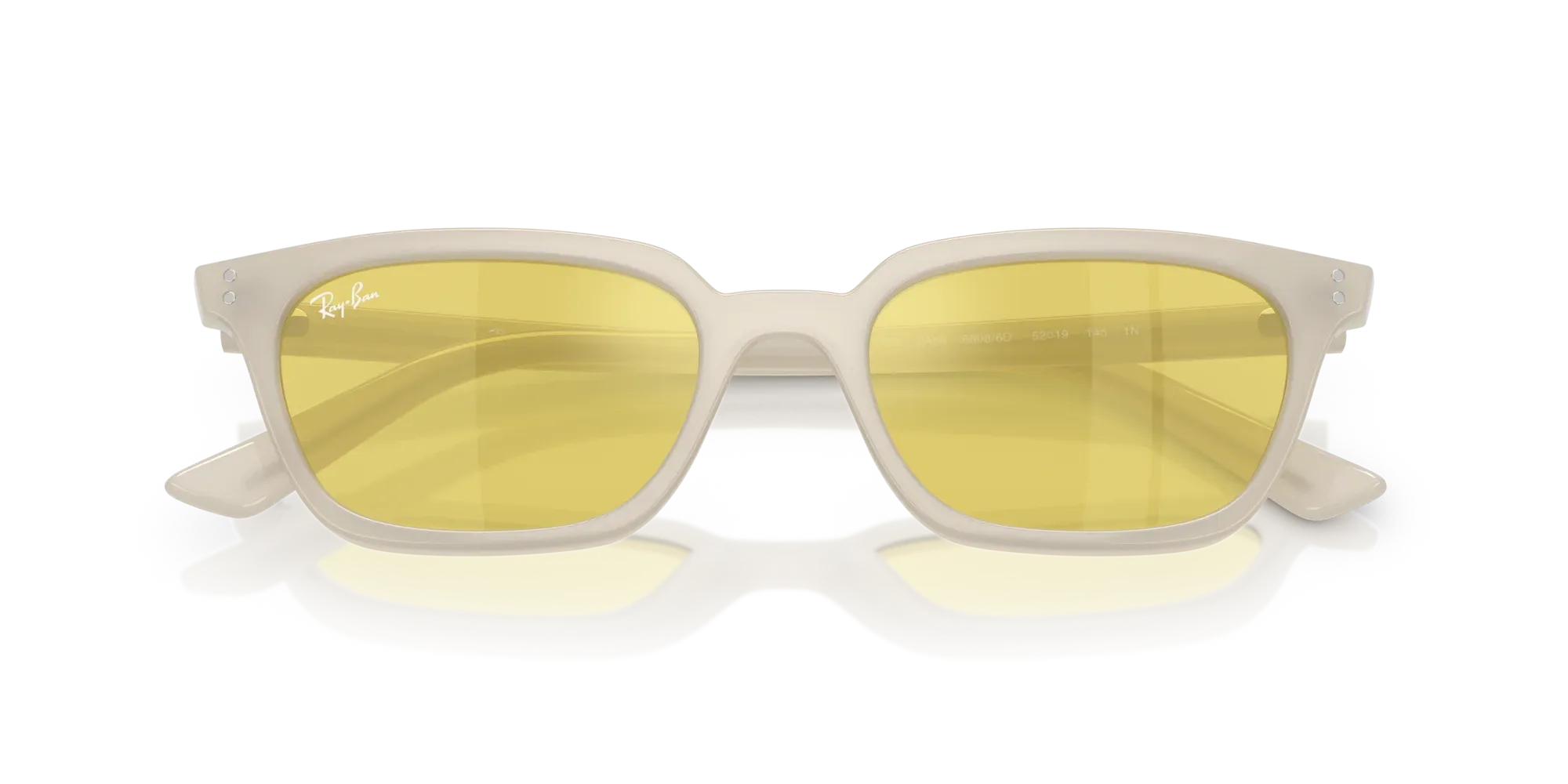 Occhiali da sole Ray-Ban RB4456 Zaya 68086D Bianco cloudy warm - Pistilleria