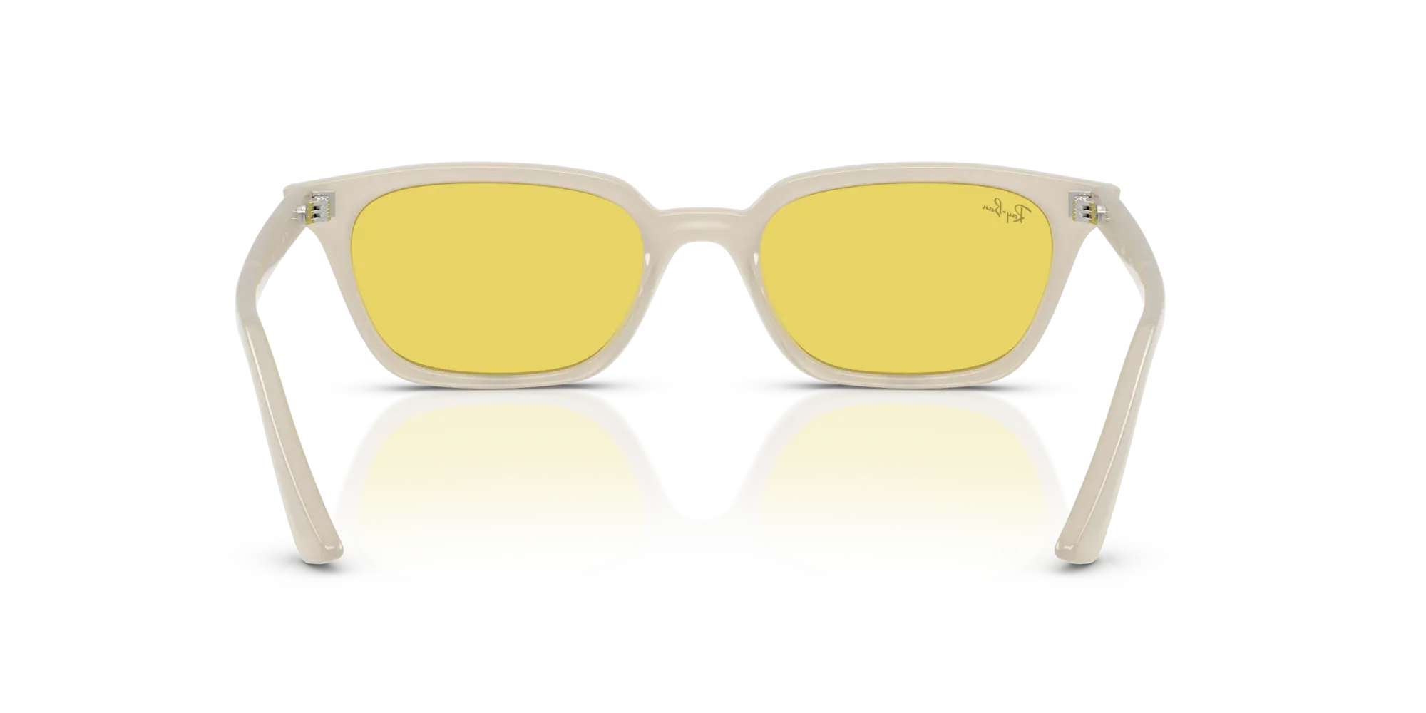 Occhiali da sole Ray-Ban RB4456 Zaya 68086D Bianco cloudy warm - Pistilleria