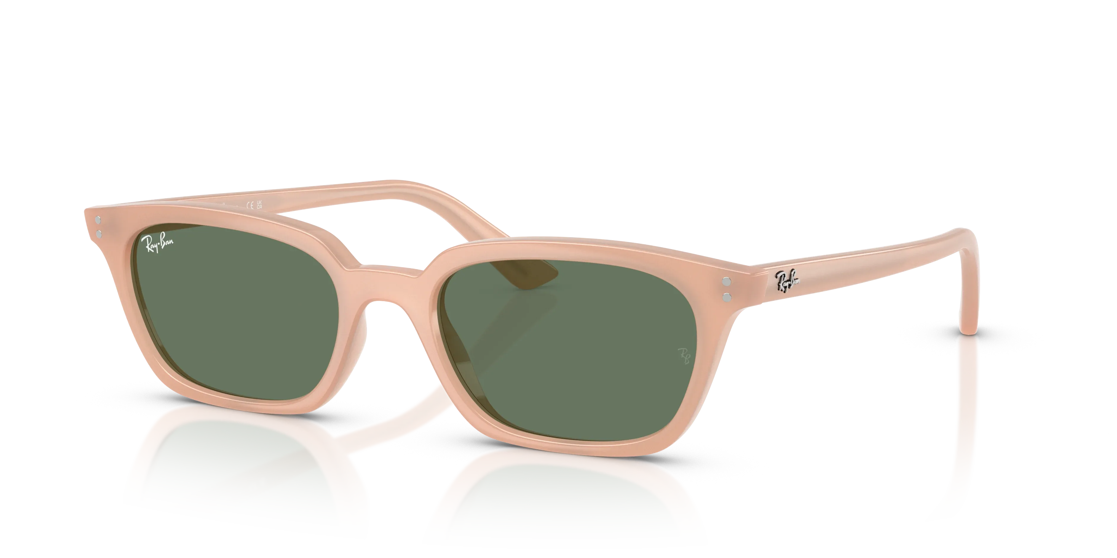 Occhiali da sole Ray-Ban RB4456 Zaya 681182 Rosa cloudy natural - Pistilleria