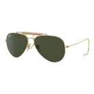 Occhiali da sole Ray-Ban unisex Outdoorsman I color Oro - Pistilleria
